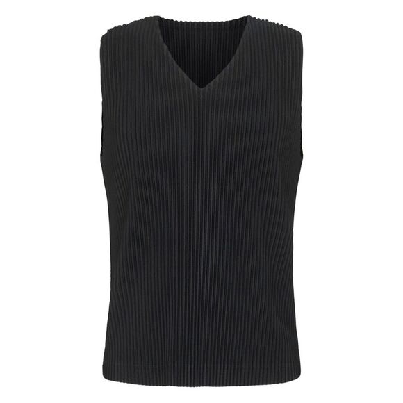 Homme Plisse' Issey Miyake Men Pleated V-Necked Top